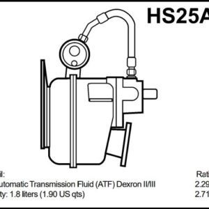 NEW Volvo Penta HS25A 2.29 Marine Gearbox
